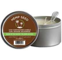 Earthly Body 3-in-1 Massage Candle-Naked In The Woods 6oz